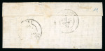 Stamp of France » Ballons Montés 1870, ballon monté affranchie d'un n°29A Napoléon lauré