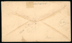Stamp of United States » Collections 1848-63, group of 13 covers with local post, patriotic