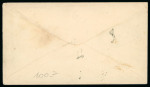 Stamp of United States » Collections 1848-63, group of 13 covers with local post, patriotic
