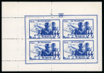 Stamp of Germany » German WWII Occupation Issues » German Occupation WW II Belgium Flemish Legion 1944, Flämische Legion, Belgien, Langemark Kleinbogen - sheetlet printed both sides