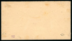 Stamp of Colombia » Airmails 1919 Airmail 2c Knox Martin with variety "1" with serif from pos.5, tied to 1919 (Jun 18) envelope