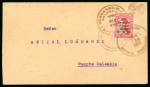 Stamp of Colombia » Airmails 1919 Airmail 2c <mark>Knox</mark> Martin, pos.4, tied to 1919 (Jun 18) envelope