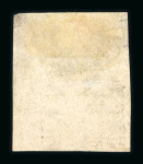 Stamp of Uruguay 1856 Diligencia 60c blue, 60c dark blue, 80c green and 1r pale red unused