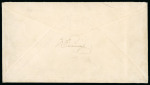 Stamp of Ecuador » Scadta 1928 SCADTA Provisionals 50c on 10c green and others on cover