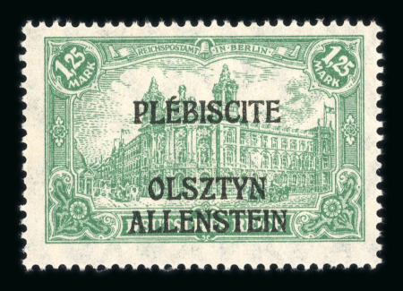 Stamp of Germany » Plebiscite Areas » Allenstein 1920 Germany Allenstein Plebiszit, Lot MNH, mint * and covers + mint postal stationery
