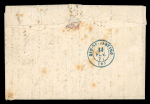Stamp of France » Ballons Montés 1871, Lettre par ballon monté "Le Newton" de Paris