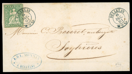 Stamp of Switzerland / Schweiz » Sammlungen 1850-1935, Sammlung gestempelt geführt ab Poste locale