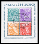 Stamp of Switzerland / Schweiz » Sammlungen 1854-1960, Qualitätssammlung in zwei Einsteckbüchern 
