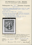 Stamp of Switzerland / Schweiz » Kantonalmarken » Zürich 1843, Zürich 4, Type I, mit sehr deutlichen senkrechten Unterdrucklinien