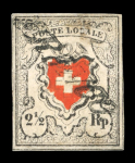 Stamp of Switzerland / Schweiz » Sammlungen 1843-1940, kleines Tresorlot ab Zürich 6