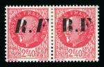 Stamp of France » Libération PONS : 1944, type Pétain 2f40 Mayer n° 8, les deux
