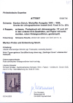 Stamp of Switzerland / Schweiz » Sammlungen Kleine Zusammenstellung von 3 Fälschungen, dabei Esslinger Probedruck