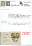 Stamp of Switzerland / Schweiz » Pro Juventute 1915, Appenzeller Knabe 5 Rp. grün, im Kehrdruck auf Brief
