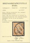 Stamp of Switzerland / Schweiz » Ziffermuster 1888, Ziffermuster 15 Rp. in der gelborangen Nuance
