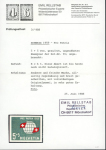 Stamp of Switzerland / Schweiz » Pro Patria 1959, Weltkugel mit Abart ungezähnt, farbfrisch