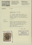 Stamp of Switzerland / Schweiz » Kantonalmarken » Genf 1849, grosser Adler dunkelgrün, auf Faltbrief von Genf in die Enklave Céligny