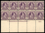 Stamp of United States » U.S. Possessions Cuba (U.S. Military Rule) 1899 plate number strips and blocks, stationery cut outs