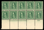 Stamp of United States » U.S. Possessions Cuba (U.S. Military Rule) 1899 plate number strips and blocks, stationery cut outs