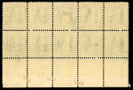 Stamp of United States » U.S. Possessions Cuba (U.S. Military Rule) 1899 plate number strips and blocks, stationery cut outs