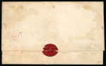 Stamp of Great Britain » 1854-1900 Postal History of the Perforated Line Engraved and Surface Printed Issues Cuba 1870-72 three entires from Birmingham to Habana