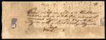 Stamp of Cuba Cuba 1856 large legal entire to Habana with six 1/2r blue