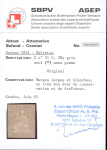 Stamp of Switzerland / Schweiz » Sitzende Helvetia Ungezähnt » 1857-62 Berner Druck, Dickes Papier 1862, 2 Rp. grau, 4. Berner Druckperiode