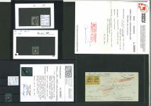 Stamp of Switzerland / Schweiz » Sammlungen 1846-1856, starker Bestand an besseren Marken und Briefen