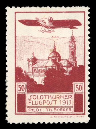 Stamp of Switzerland / Schweiz » Flugpost » Flugpostvorläufer Flugpost, kleine Zusammenstellung