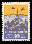 Stamp of Switzerland / Schweiz » Flugpost » Flugpostvorläufer Flugpost, kleine Zusammenstellung