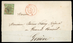 Stamp of Switzerland / Schweiz » Sammlungen 1834-1862, starker Bestand ab 8 Vorphila Briefen