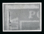 1859 1/2 Gr. plate I, horizontal strip of five (pos 31-35, 31 showing a retouch) and on reverse a similar strip (pos 36-40) plus two singles, all tied on 1859 (12 Mag) Assicurata cover from Messina to Termini, the name a