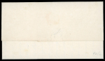 Stamp of Italian States » Sicily » 1 Grano, Plate II » Retouches Sicily 1859 1 Gr. plate II, dark rusty brown (bruno ruggine scuro), position 69 retouch, on 1859 entire underfranked
