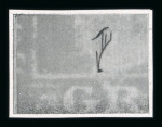 1859 1 Gr. Plate I, intense rusty-brown (bruno ruggine intenso), position 18 showing the retouch beneath the chin, with four good to large margins. Very fine used example.  A scarce and particularly attractive example of