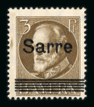 Stamp of Colonies françaises » Sarre 1920-1959, dans un classeur belle collection/accumulation