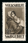 Stamp of Colonies françaises » Sarre 1920-1959, dans un classeur belle collection/accumulation