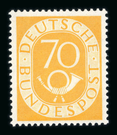 Stamp of Germany » German Federal Republic 1949-1999, nice mint n.h. complete collection with