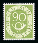 Stamp of Germany » German Federal Republic 1949-1999, nice mint n.h. complete collection with