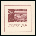 Stamp of Yugoslavia 1918-1999, very nice and extensive mint **/* collection
