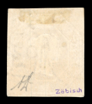 1847–54 1s Pale Green and 10d Brown, on piece. A fine and attractive piece, the stamps tied by complete “447” Leeds duplex cancellations. Also included are a further 10d Brown single and a 6d Dull Lilac, each a fine used