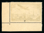 Stamp of France » Poste Aérienne 1936, 50f vert foncé Y&T n° 14b neuf **, superbe coin