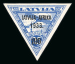 Stamp of Large Lots and Collections Baltic States :1918-1940, Estonia, Latvia and Lithuania,