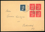 Stamp of France » Libération Propagande Futsches Reich : 1943, très jolie lettre