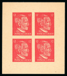 Stamp of France » Libération Propagande Futsches Reich : 1943, bloc de quatre non