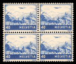 Stamp of Switzerland / Schweiz » Sammlungen 1919-1988, grosser Bestand Flugpostmarken und Briefe