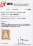 1854, 5 Rp. braun, 2. Münchner Druckperiode
