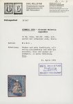 Stamp of Switzerland / Schweiz » Sitzende Helvetia Ungezähnt » Münchner Druck, 1. Auflage 1854, 10 Rp. blau, 1. Münchner Druckperiode