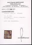 Stamp of Switzerland / Schweiz » Sitzende Helvetia Ungezähnt » Münchner Druck, 3. Auflage 1854, 40 Rp. grün, 3. Münchner Druckperiode