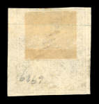 Stamp of Switzerland / Schweiz » Sitzende Helvetia Ungezähnt » 1854-55 Berner Druck (I) 1854, 5 Rp. braun, 1. Berner Druckperiode