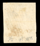 Stamp of Switzerland / Schweiz » Sitzende Helvetia Ungezähnt » 1856-57 Berner Druck (II) 1855, 5 Rp. braun, 2. Berner Druckperiode