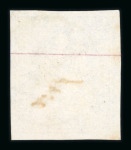 Stamp of Switzerland / Schweiz » Sitzende Helvetia Ungezähnt » 1856-57 Berner Druck (III) 1858, 10 Rp. blau, 3. Berner Druckperiode